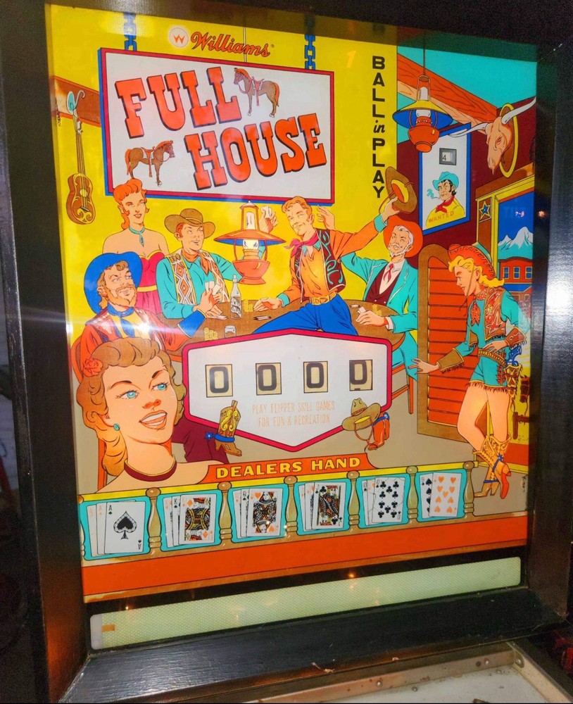 William Full House Pinball Machine