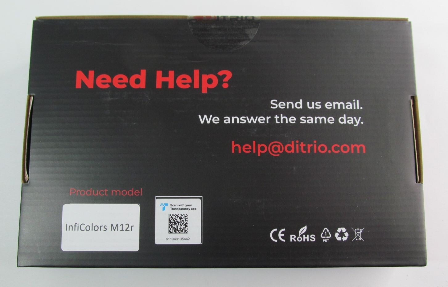 DITRIO M12R UNDERGLOW MULTICOLOR 12pc LED STRIP LIGHT KIT FOR MOTORCYCLE/ATV/UTV