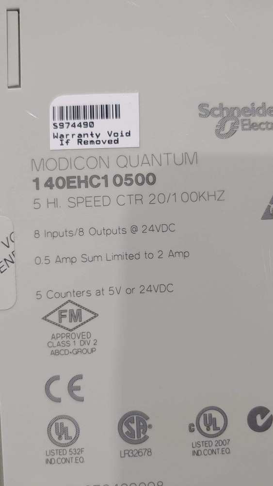 Schneider Electric 140EHC10500 HI SPEED CTR MODULE