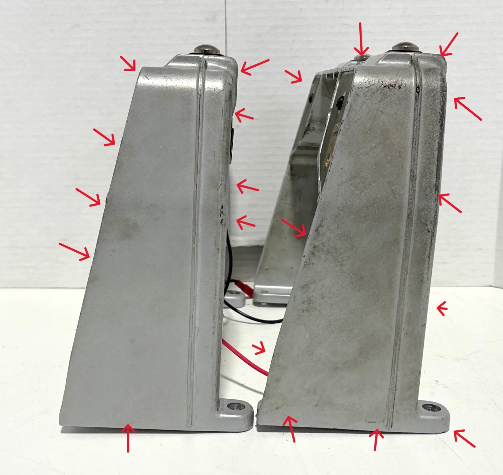 Hunter Engineering DSP 300 Vehicle Wheel Alignment Sensor Clamp/Targets Untested