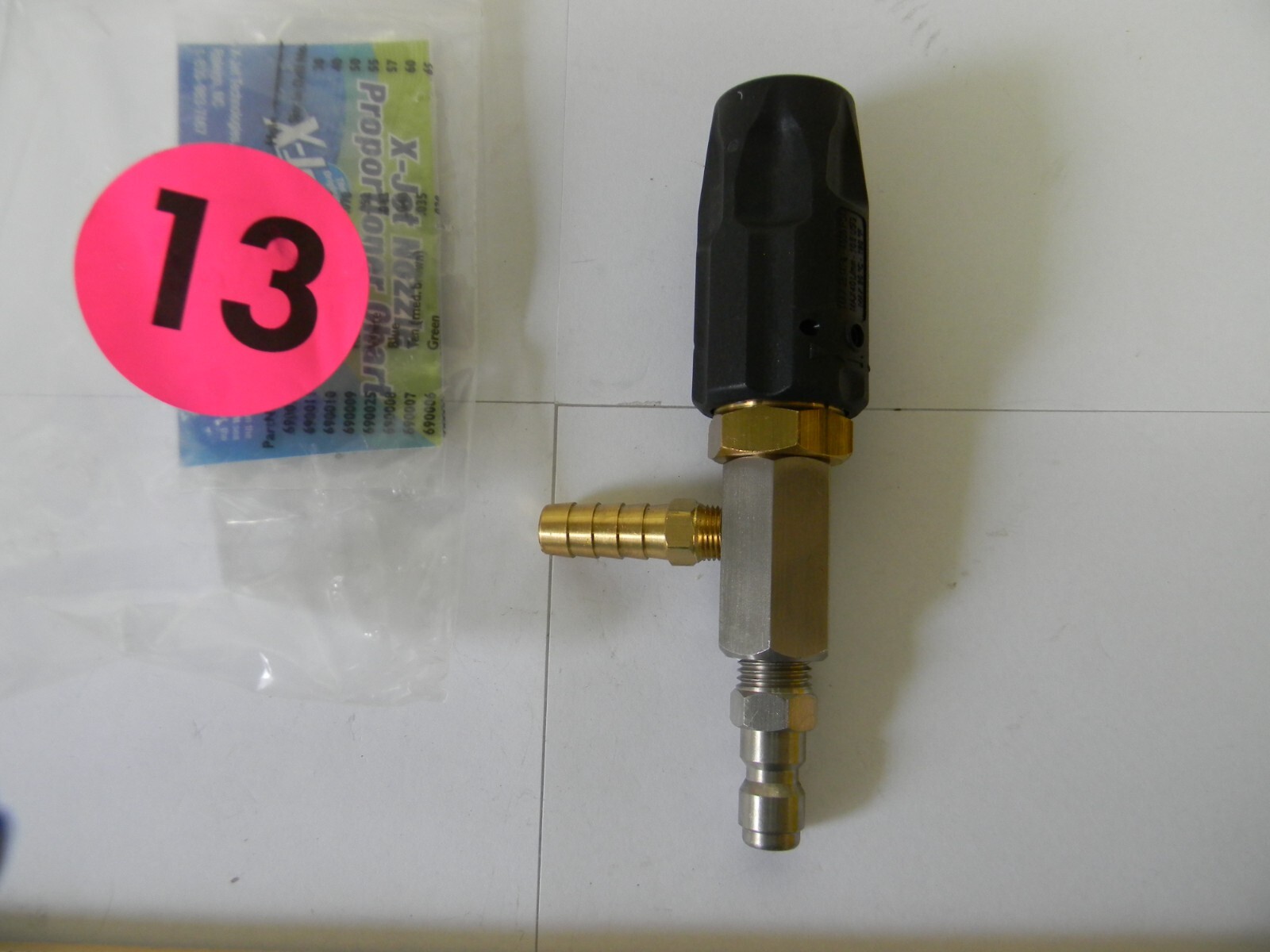 X-JET M5 Variable Long Range Nozzle #13 Kit 3000 - 4000 PSI 4-4.5 GPM XJet X Jet