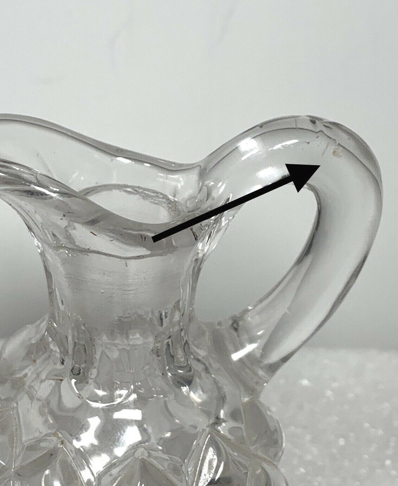 Antique Bottle Mini Pitcher Pontil 3 1/4"