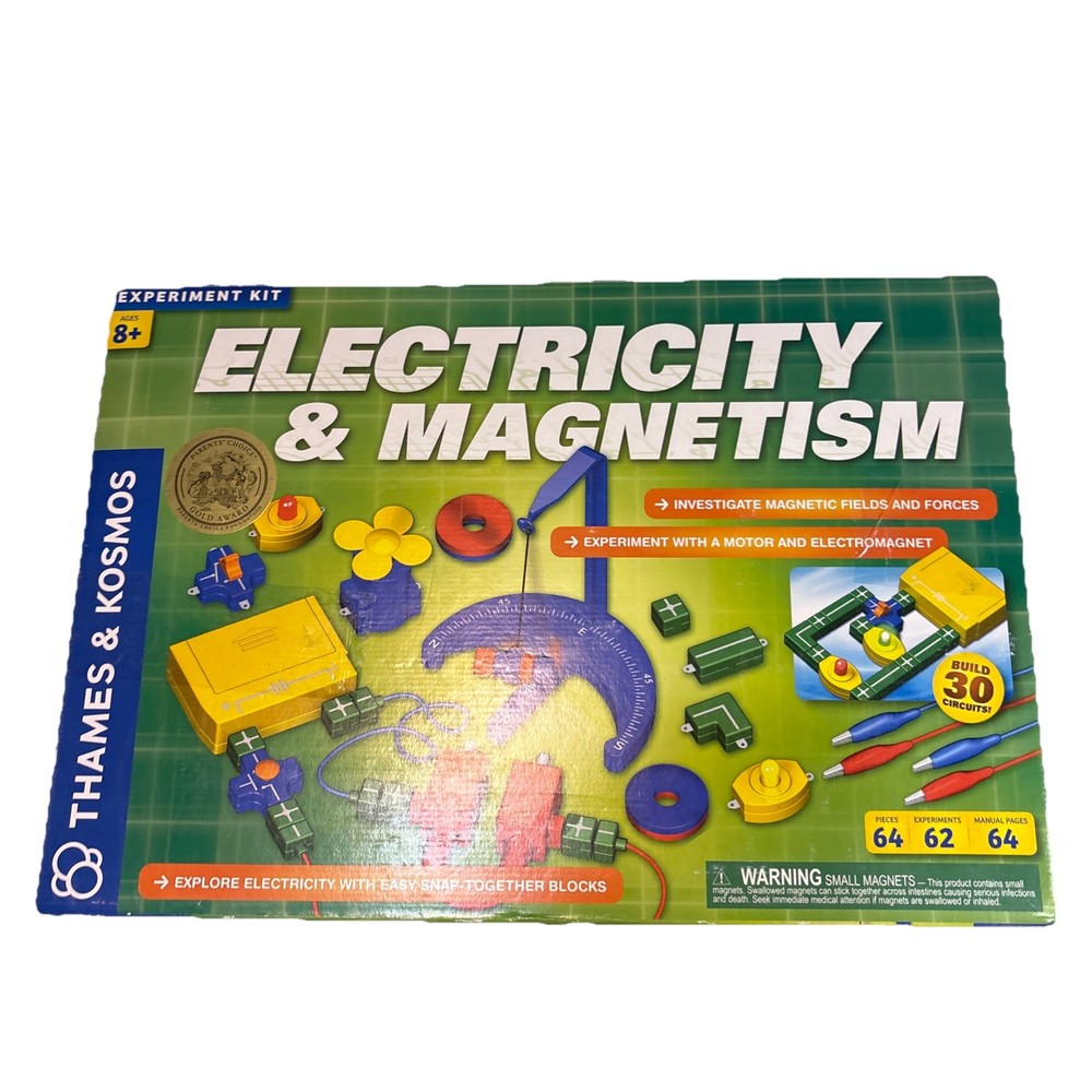 Thames & Kosmos Electronics Electricity And Magnetism Experiment ***NOT COMPLETE