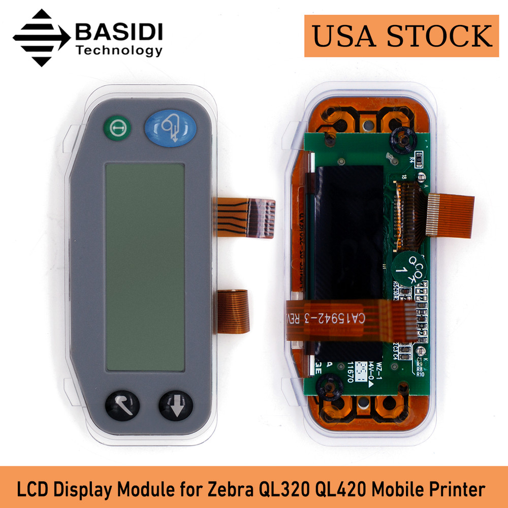 🔥 LCD Display Screen Module for Zebra QL320 QL420 Mobile Printers US STOCK 🔥