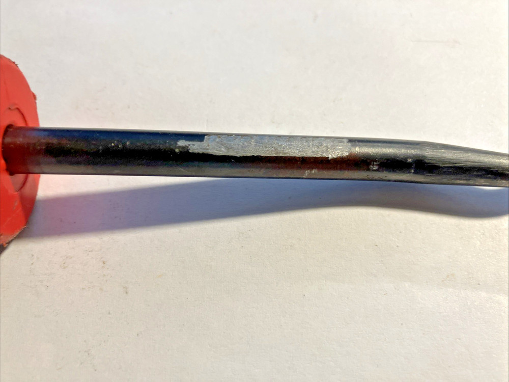 Snap-on Tools SGCP1A Cotter Pin Puller 9" Soft Grip Red/black USA