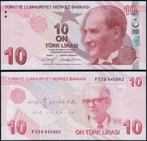 TURKEY - 2009 10 Lirasi UNC