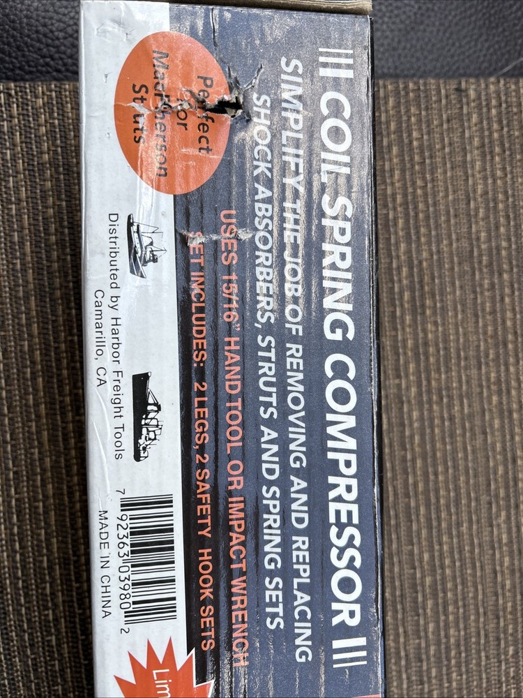 Pittsburgh Coil Spring Compressor Item# 03980