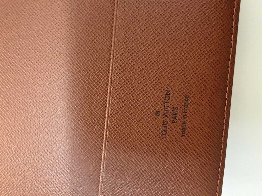Authentic Louis Vuitton Large Ring Agenda Customized