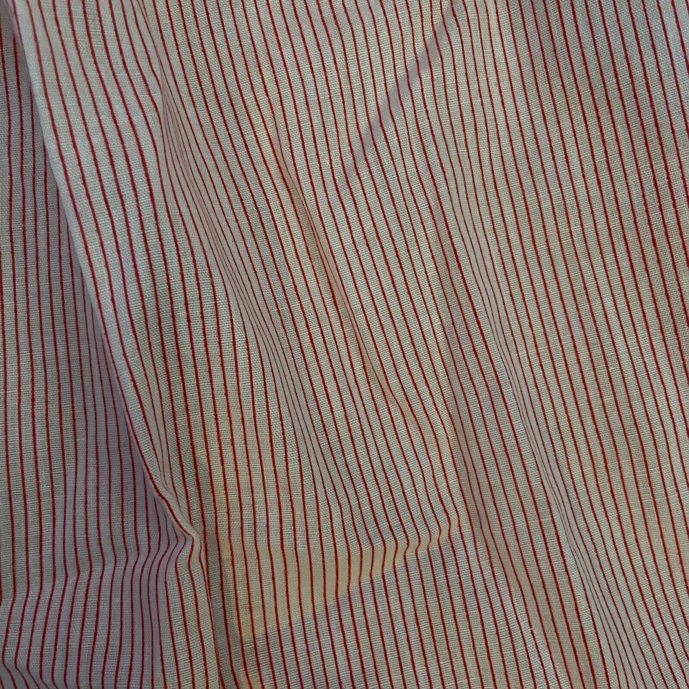 #5994 Handmade candycane pattern Christmas apron