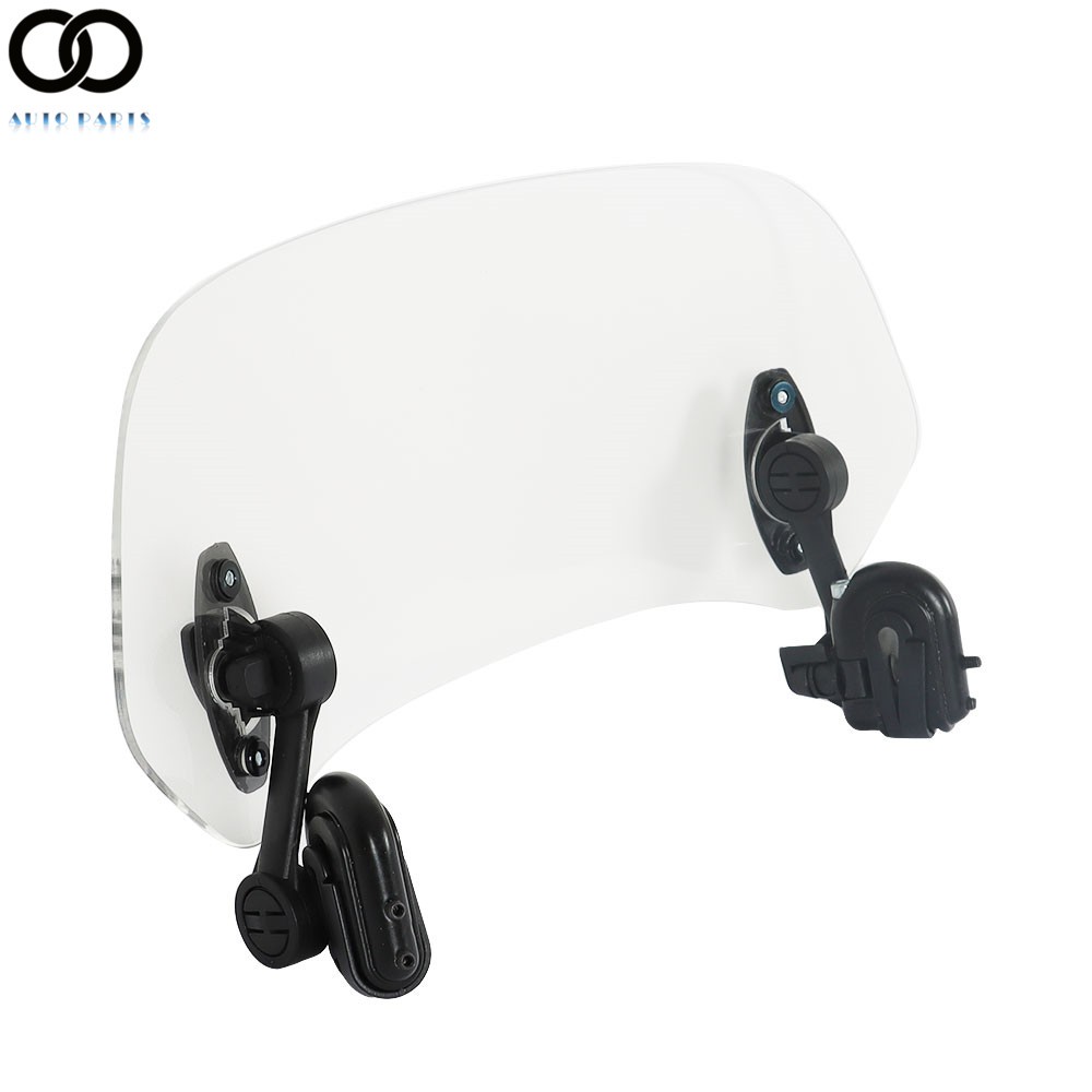 Universal Adjustable Clip-on Windscreen Extender Motorcycle Windshield Extension