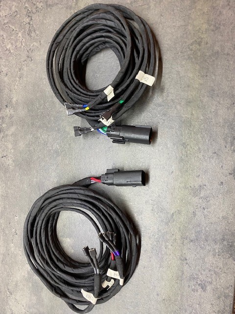 6 channel back bone harness for Motorcycle audio systems