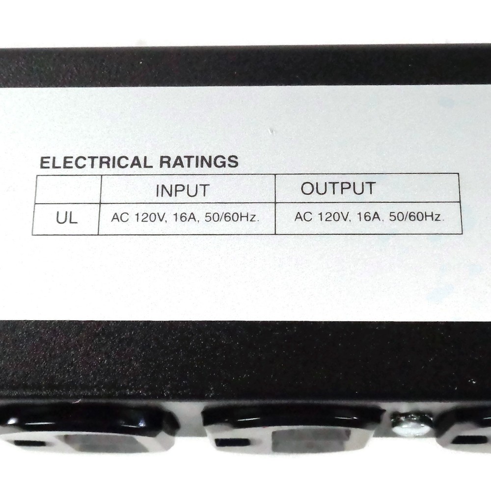 APC AP9564 1U Rack-Mountable Basic Power Distribution PDU 10-Outlets - New