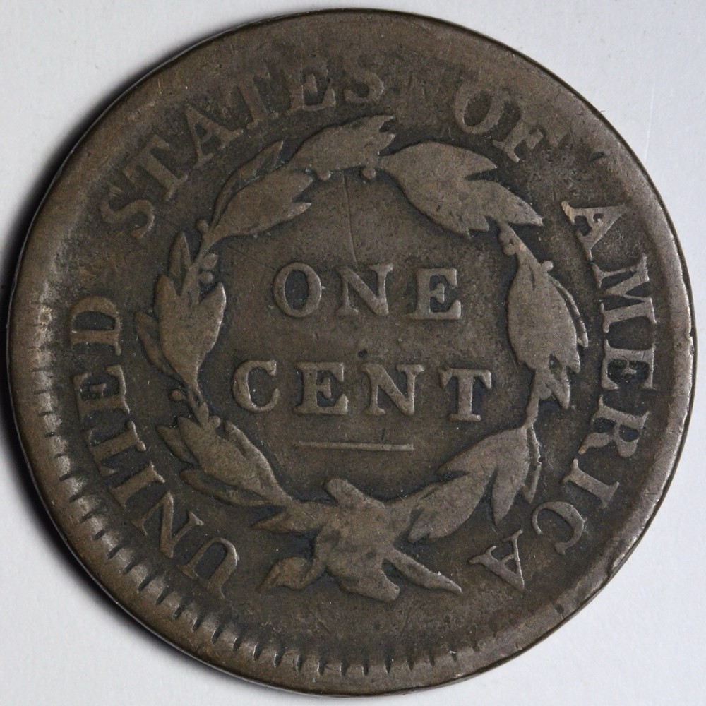 1817 Coronet Head Large Cent VG/FINE E124 UTNT