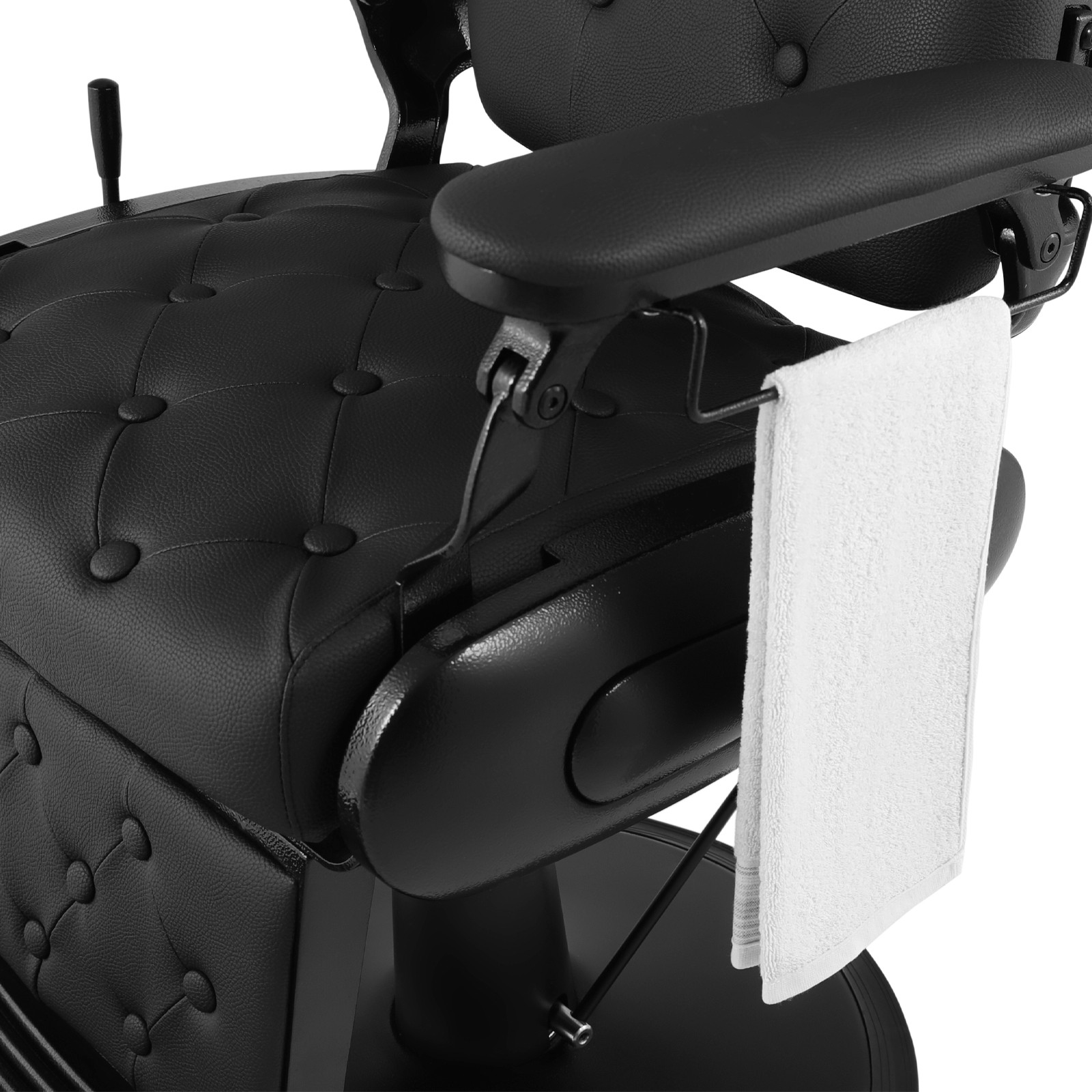 Black Recline All Purpose Barber Chair Heavy Duty Hydraulic Salon Beauty