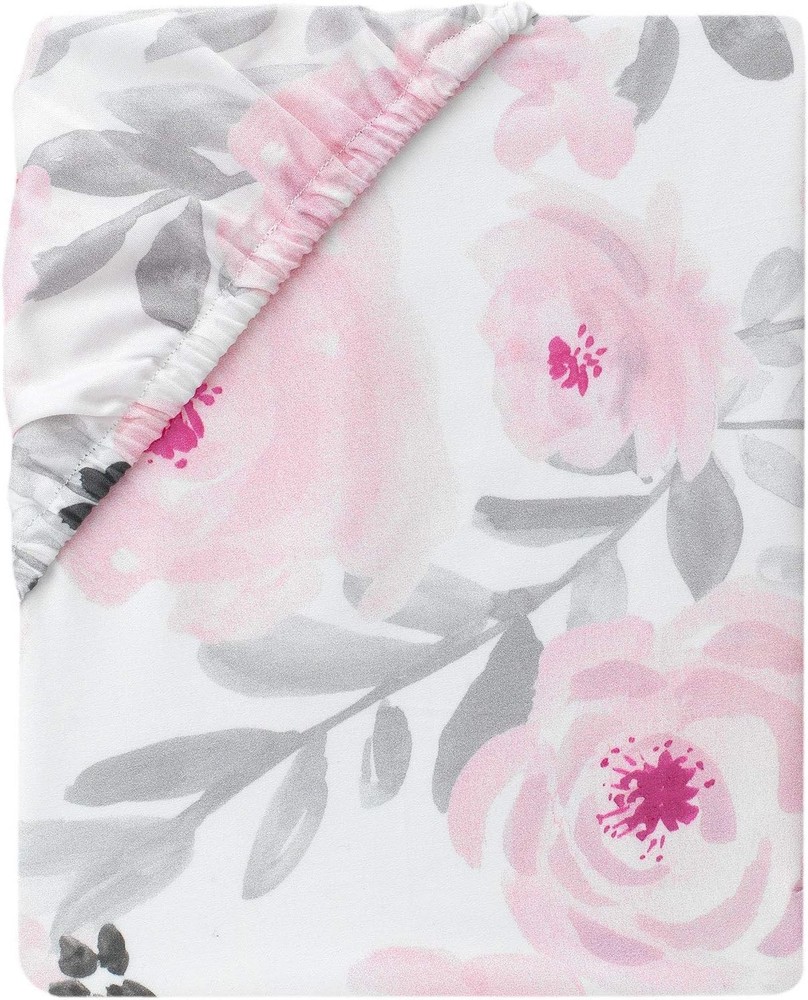Watercolor Floral Nursery Bedding Set