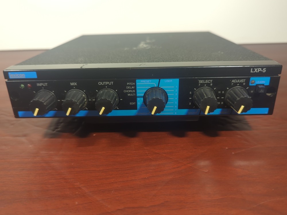 Lexicon LXP-5, Stereo Effects Processor, Delay, Chorus, Pitch, Vintage Unit