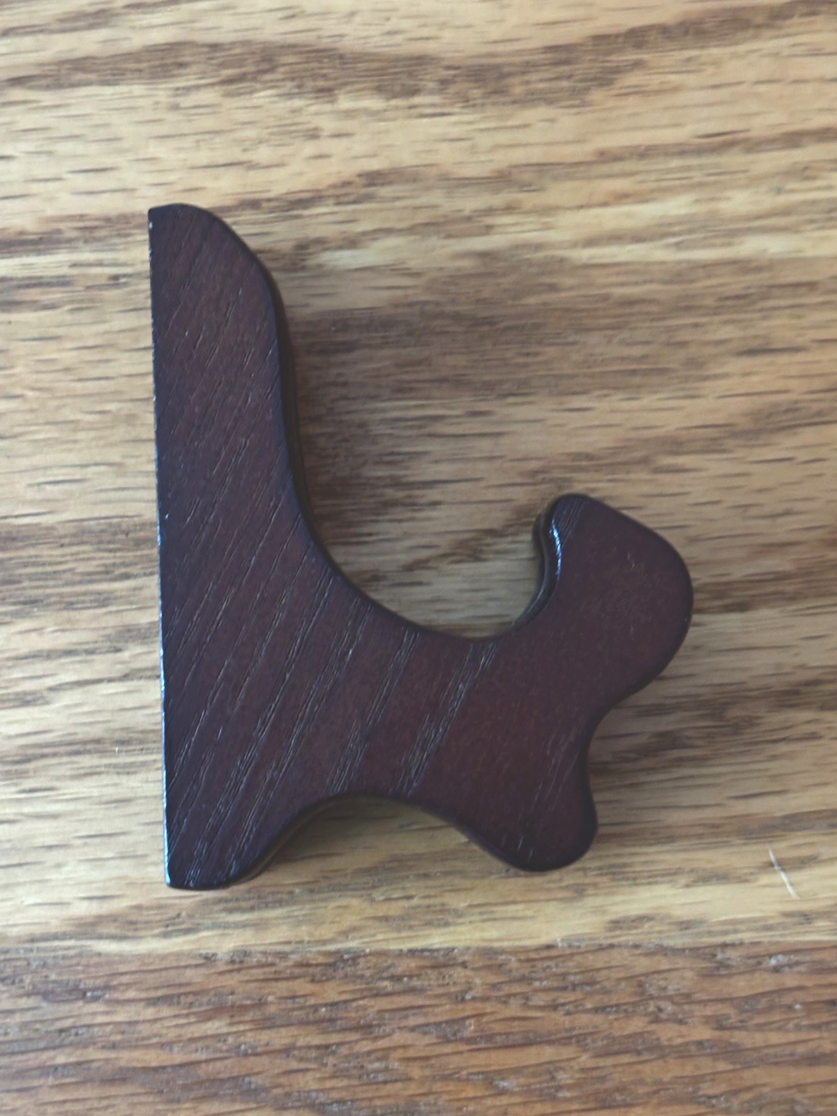 ORANGE GEODE-CRYSTAL CLOCK ON STAND (BATTERY INCLUDED)