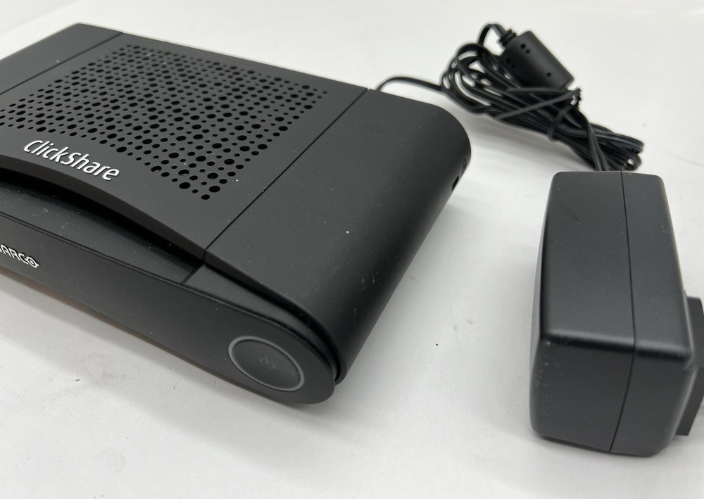 Barco ClickShare CS-100 Wireless Presentation R9861510 w/AC Adapter
