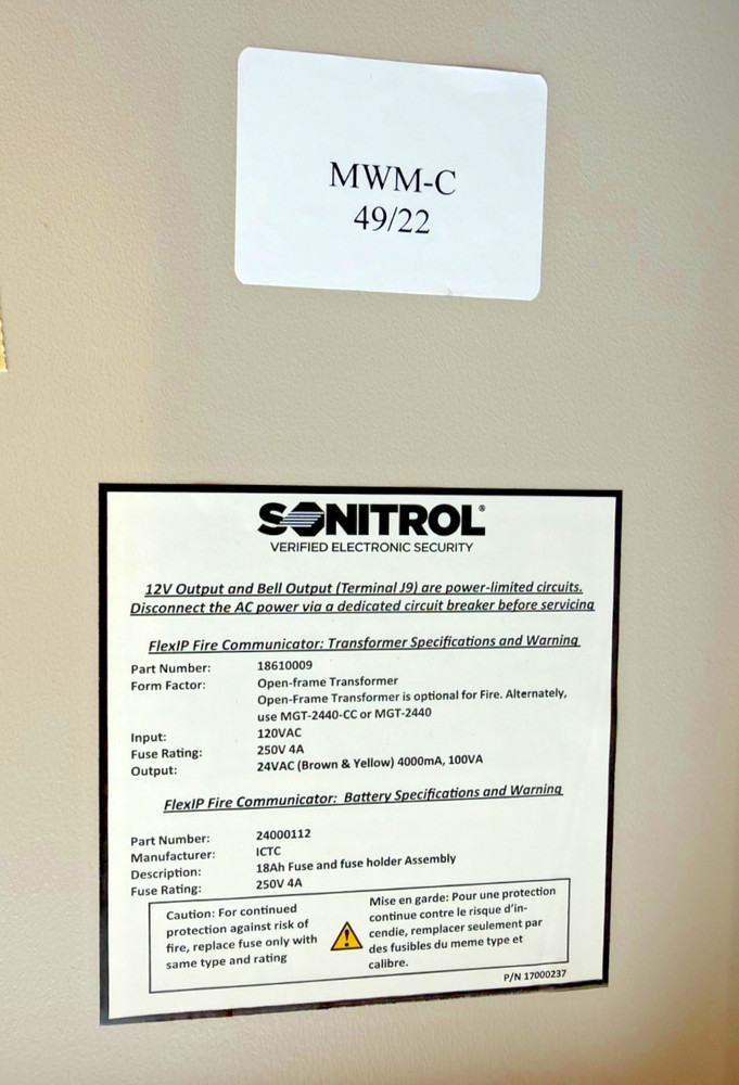 SONITROL FLEX IP INTRUSION SYSTEM