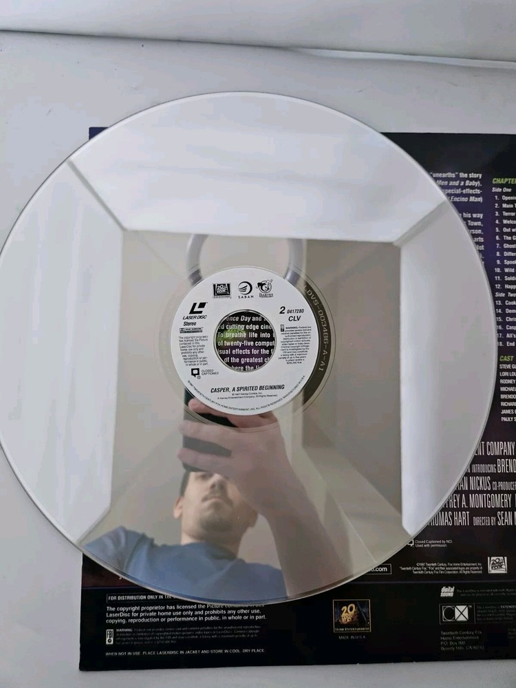 Casper A Spirited Beginning Laserdisc 1997