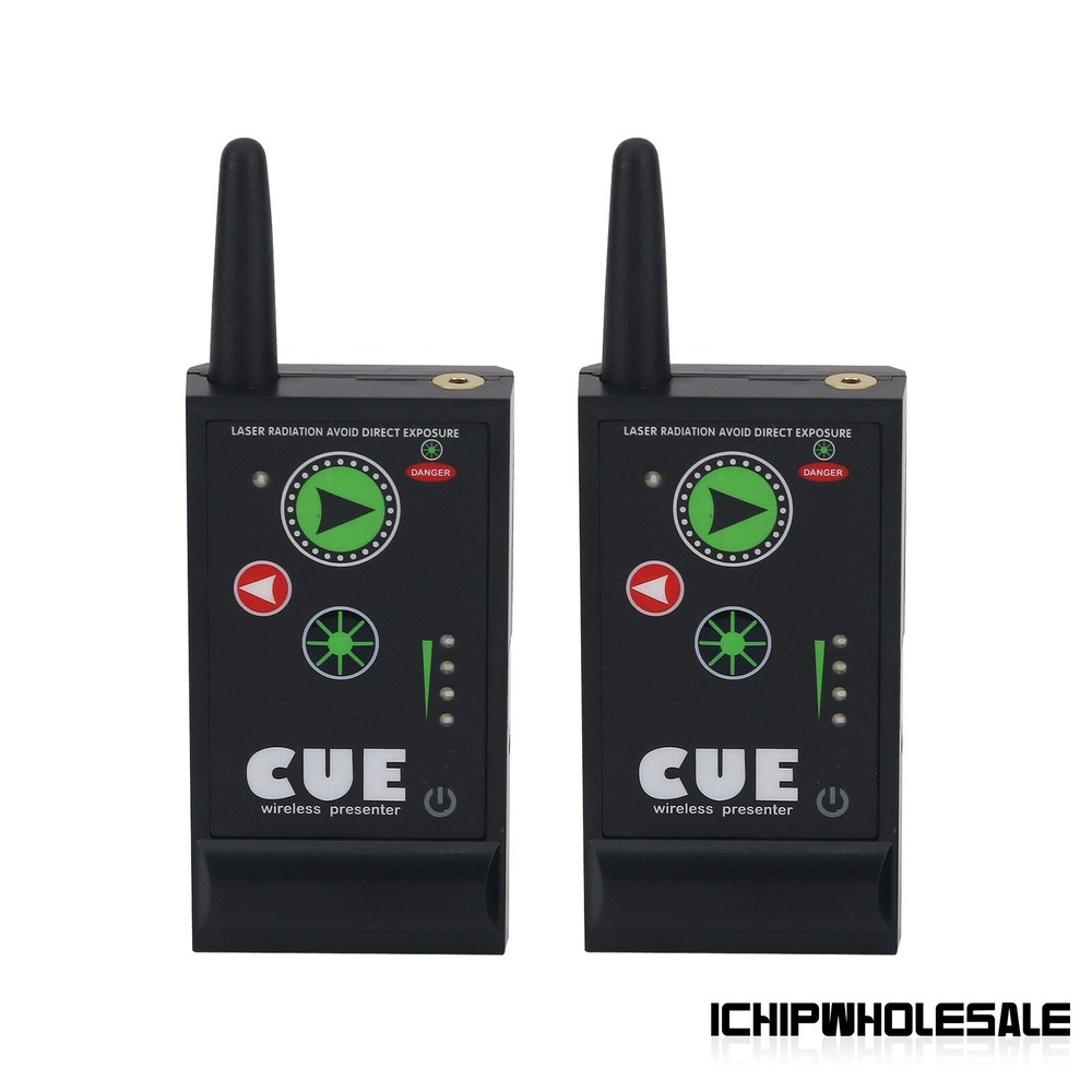 Super Cuelight Presenter Remote 1 Receiver 2 Transmitters for PPT Presentation