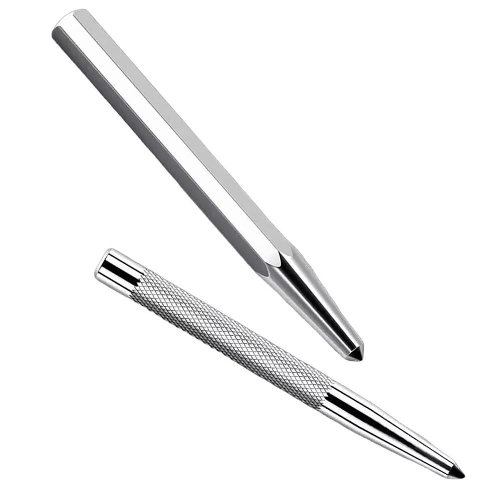 Center Punch Locator 2pcs Metal Punch Tools for Precise Drill Starting Points