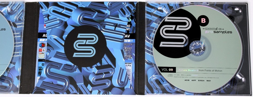 Zero-G Pro Samples 09 Future Beats 2 Sample Library/Sound Library/Sampling 2 CD