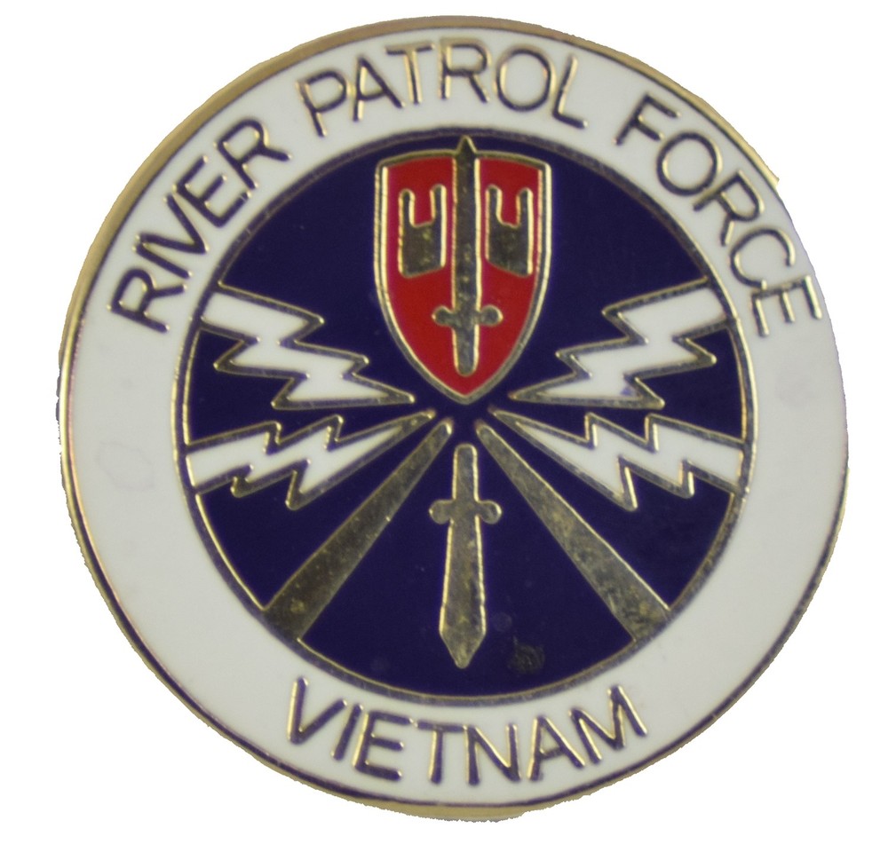 RIVER PATROL FORCE HAT PIN