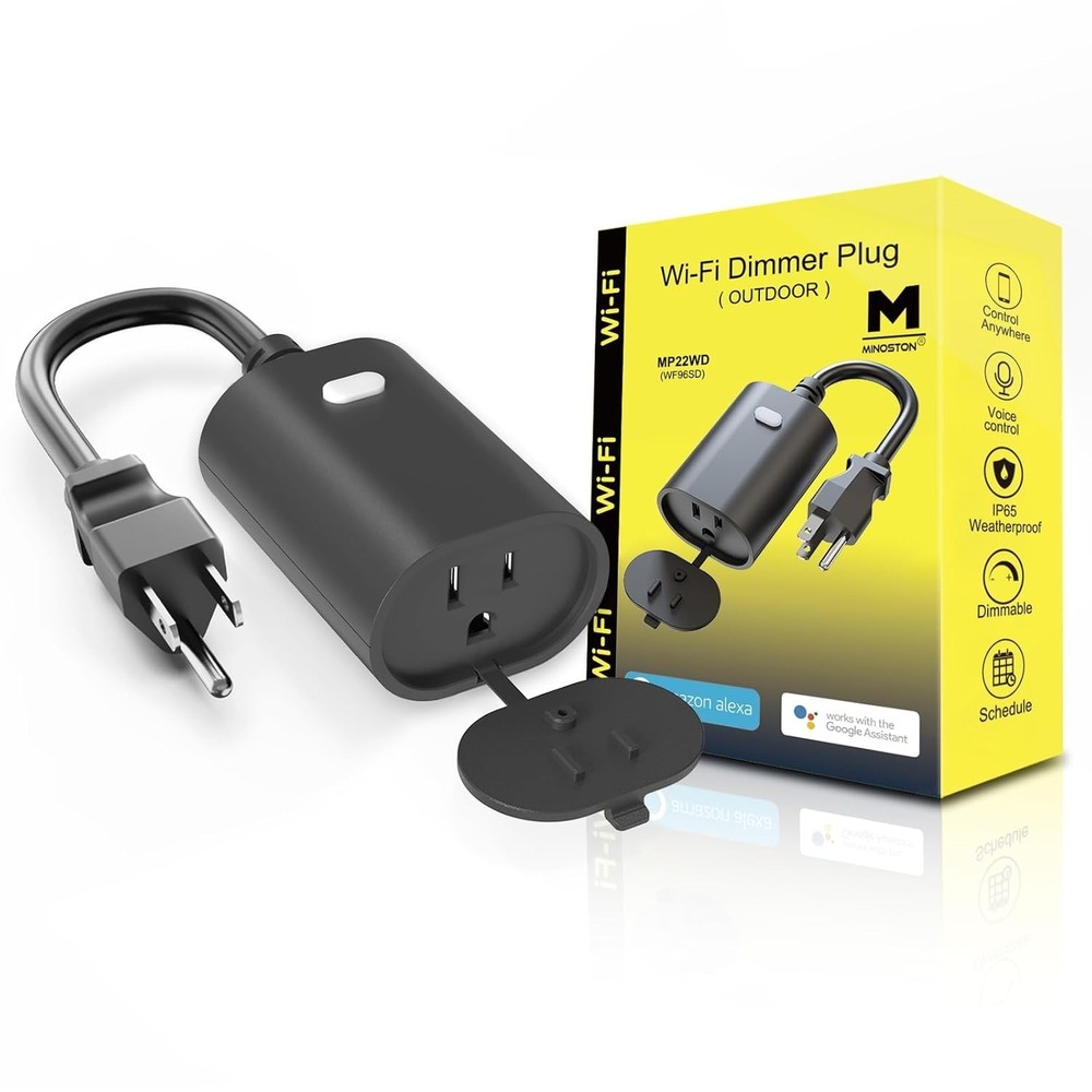 Customizable WiFi Dimmer Plug for Dimmable String Lights - No Hub Required