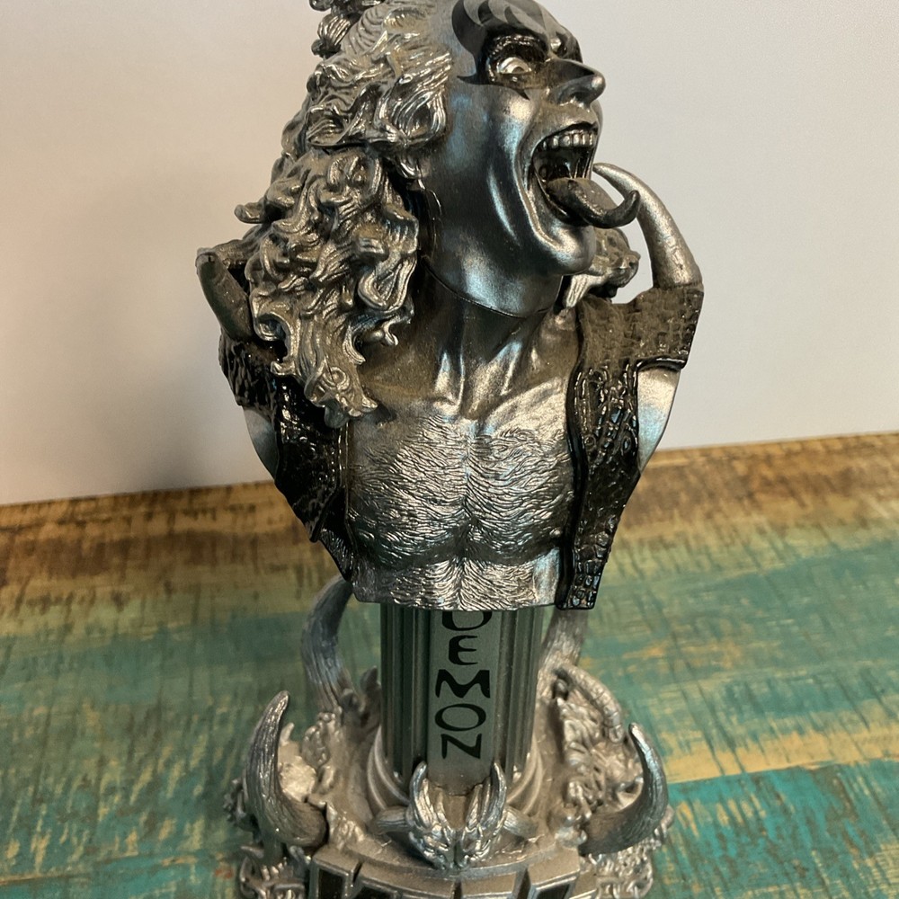 Gene Simmons The Demon Kiss Statue color: Silver 2002