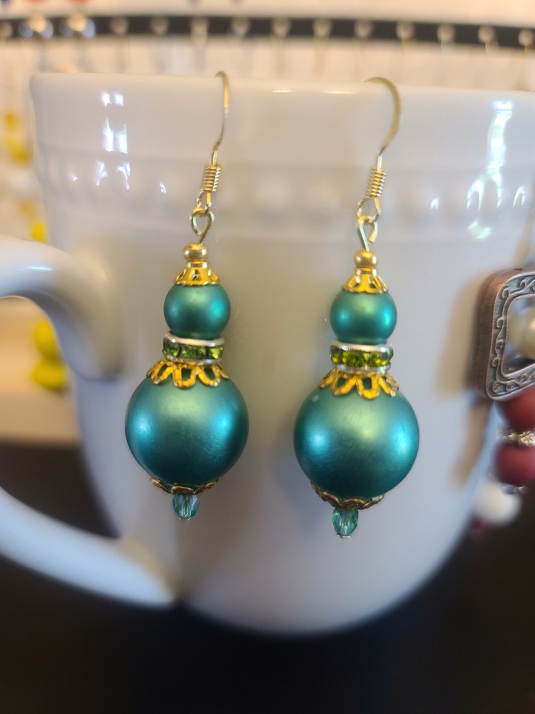 handmade beaded earrings