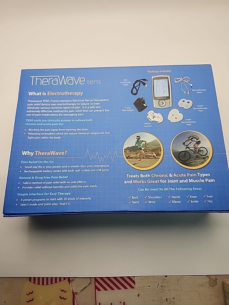 Therawave Tens Unit Electrotherapy New Open Box