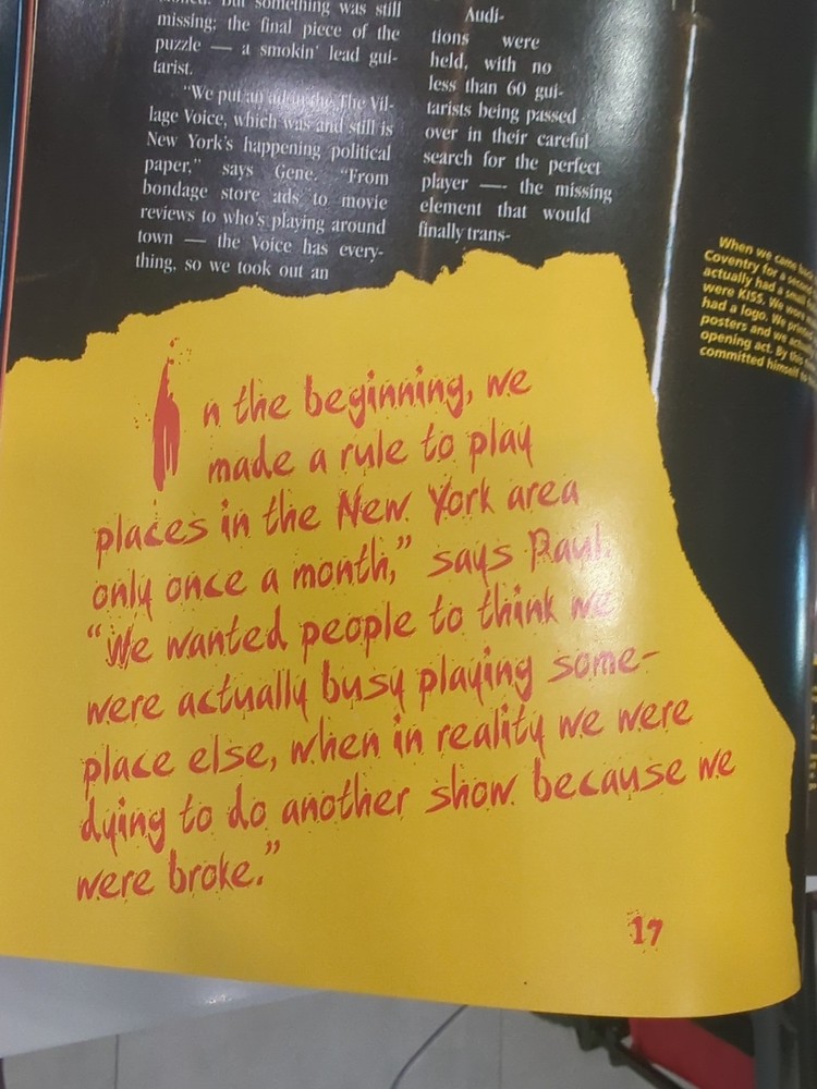 KISS Book KISSTORY USED Nice Ships Free DRGLAS