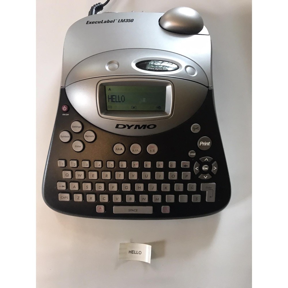 DYMO ExecuLabel LM350 Label Maker Portable Tag Printer Home/Office