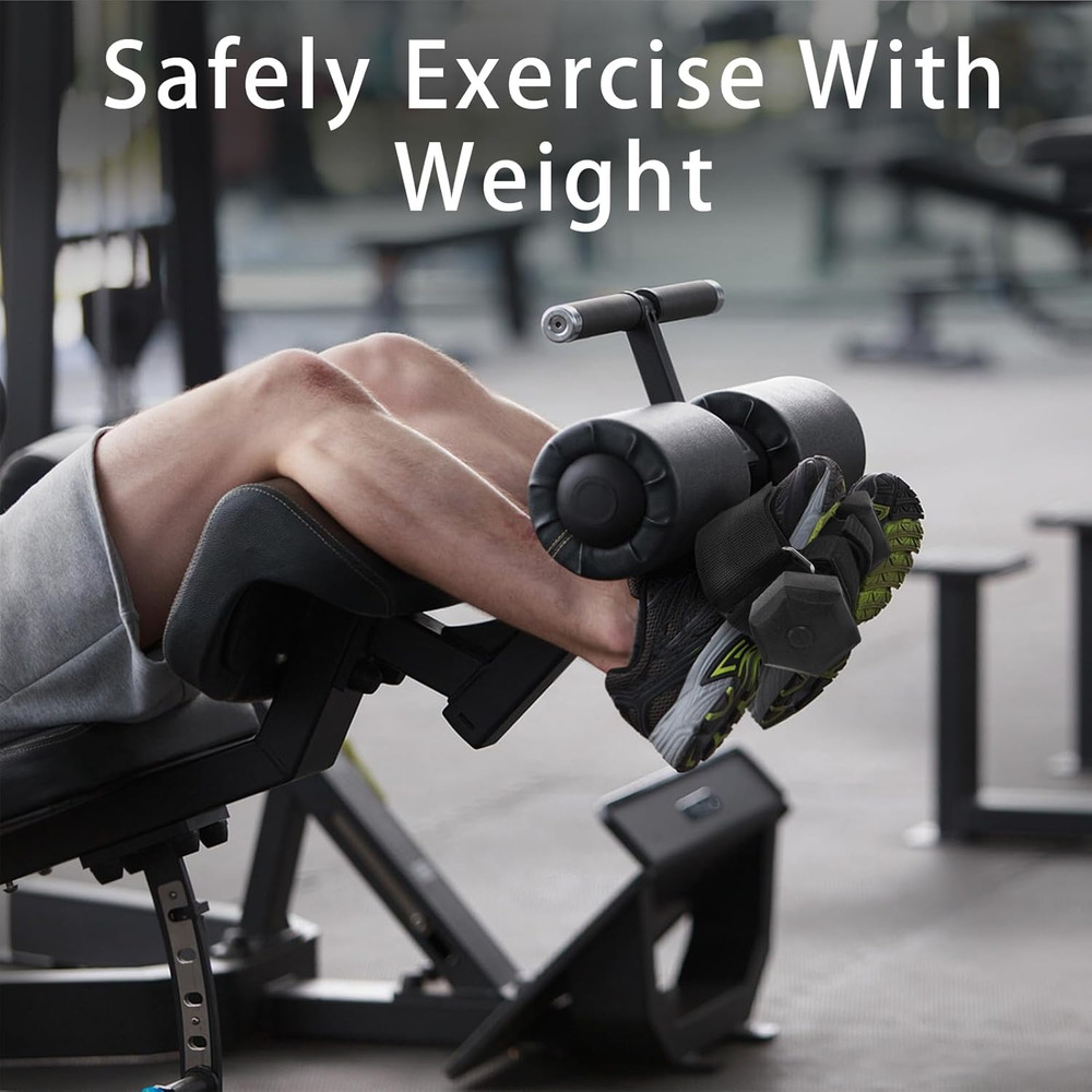 Adjustable Ankle Weights - 2 Pack Foot Straps for Strength Training Workouts