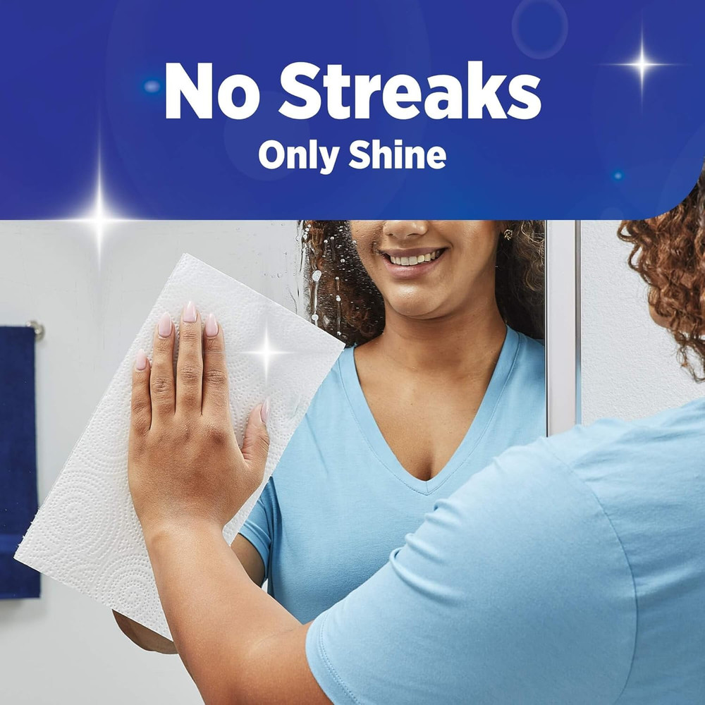 ® Tear-A-Square® Paper Towels, 2 Double Rolls = 4 Regular Rolls, 2 Count