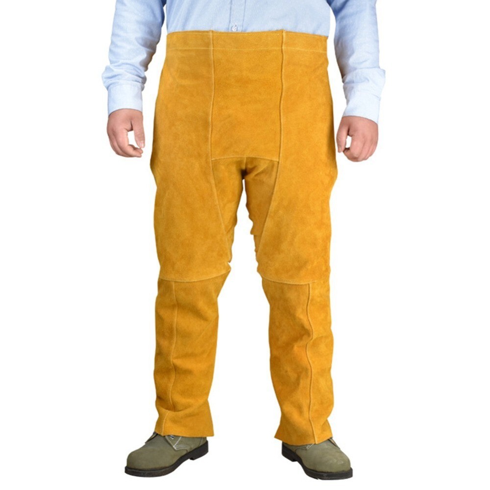 Fire Resistant-Chaps Adjustable Welding-Chaps Adjustable Buttons Cut Resistant