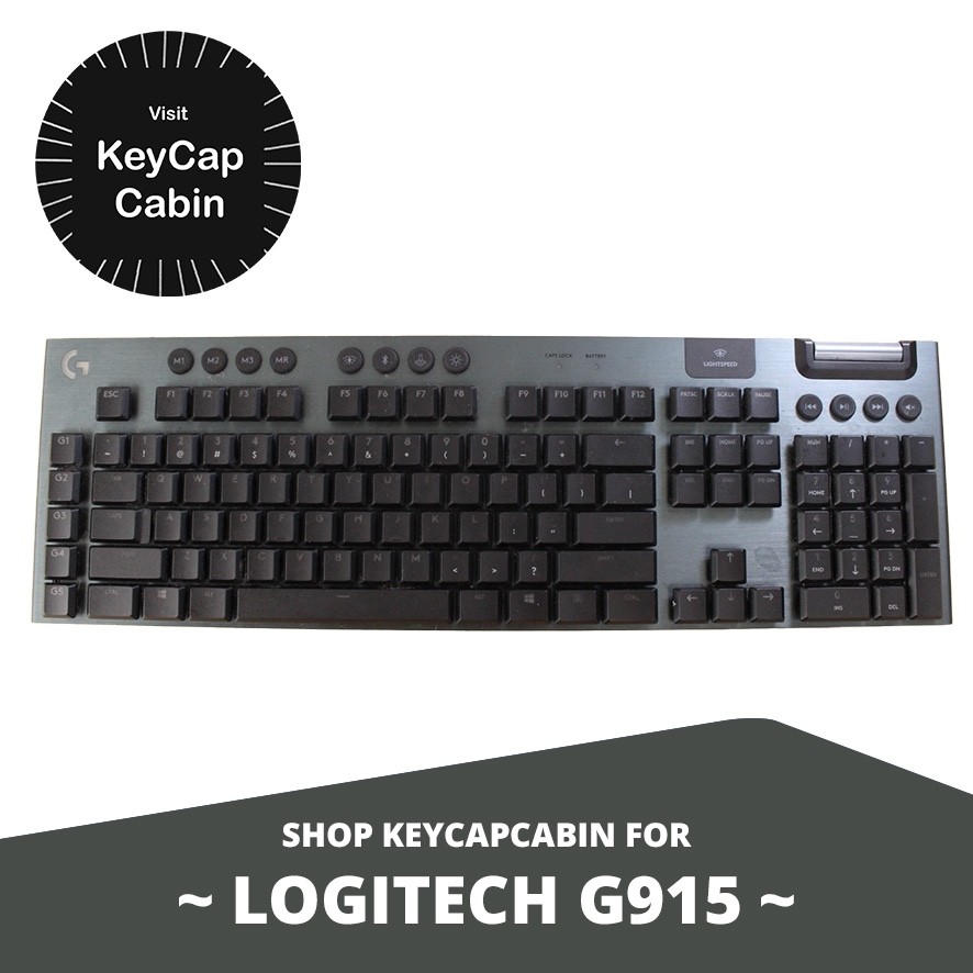 Replacement Keys For Logitech G915 Mechanical Wireless Keyboard ~ Individual Key