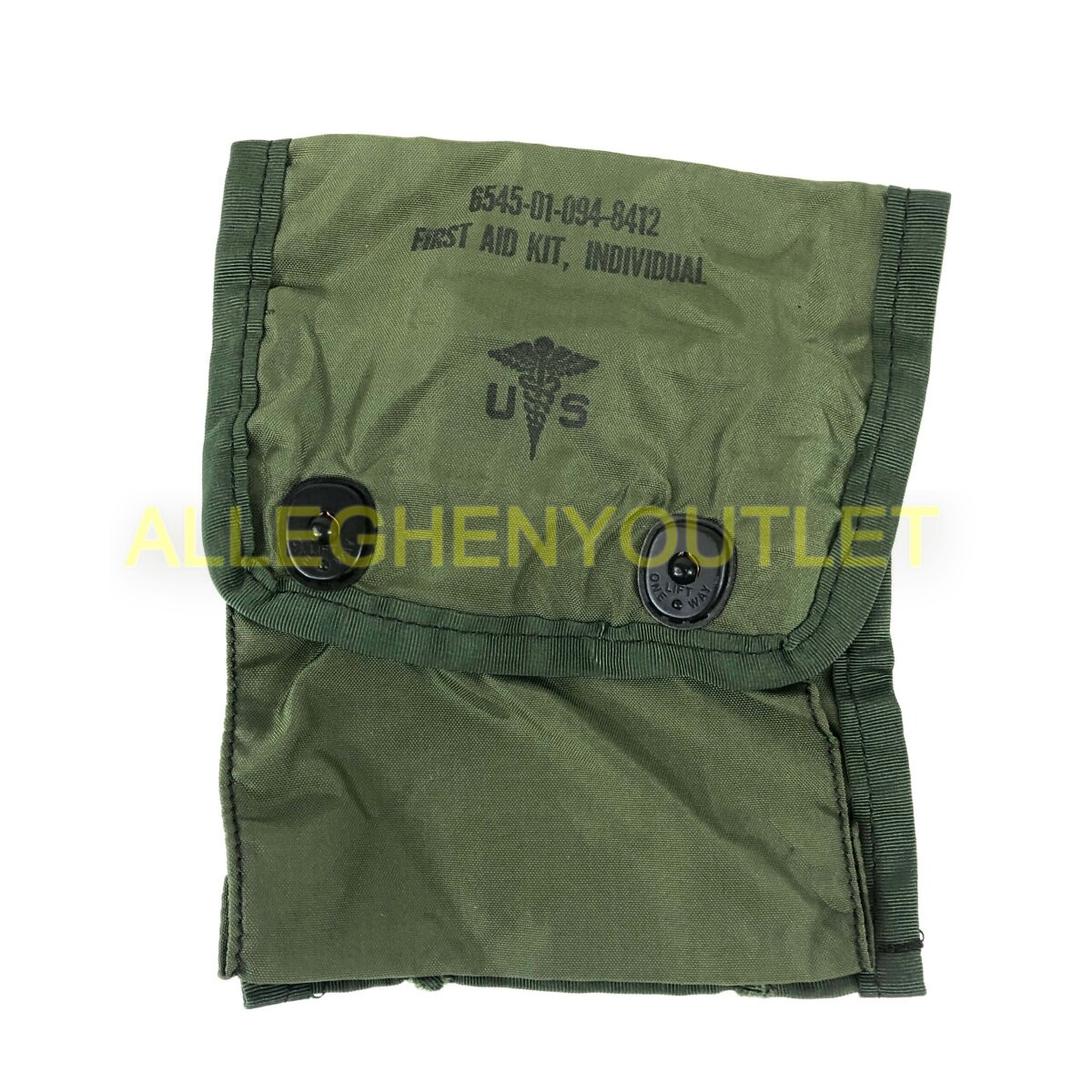 US Military LARGE First Aid Medic IFAK Pouch LC-2 w/ ALICE CLIPS, OD Green, NIB