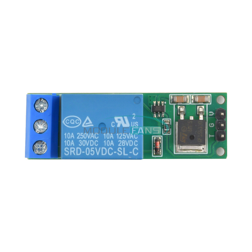 Flip-Flop Latch Relay Bistable Self-locking Low Pulse Trigger Relay Module 6-24V
