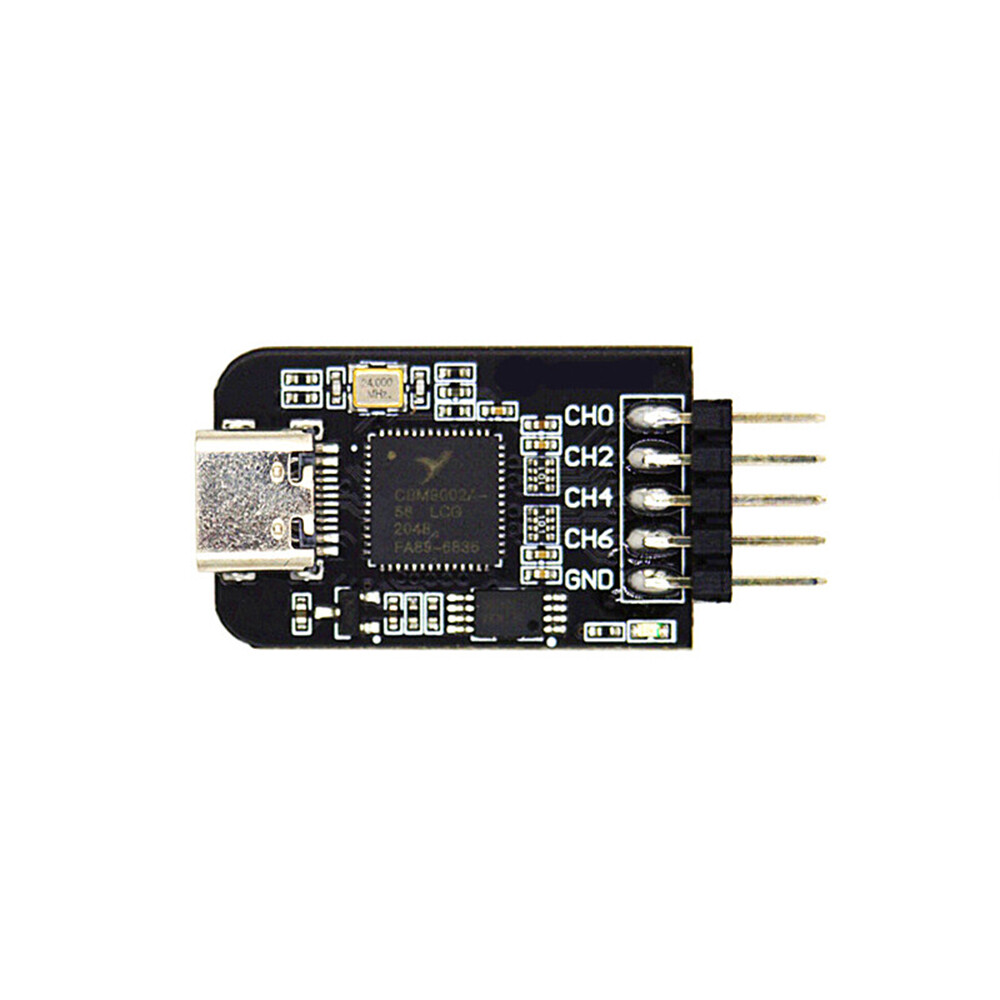 8 Channel Mini Logic Analyzer Type-C MCU Arm FPGA Debugging Tool 24m Sampling