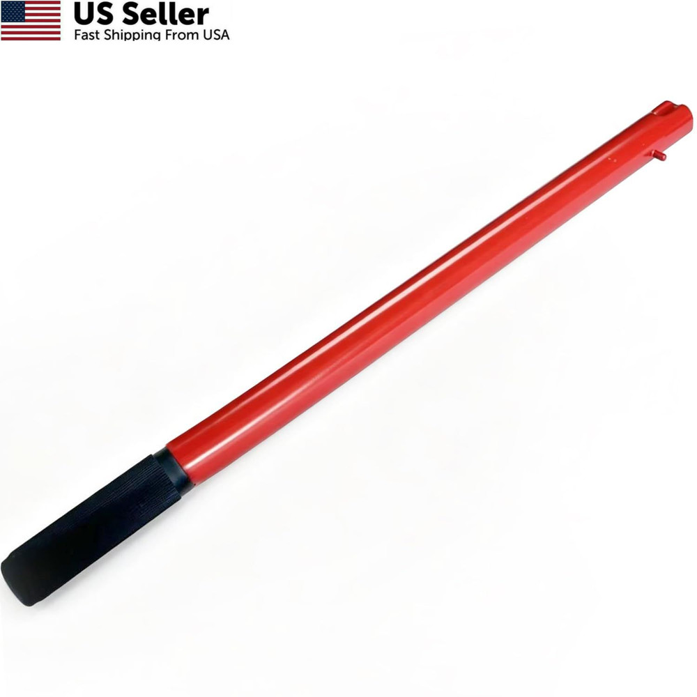 Horizontal Hydraulic Jack Handle Replacement, 2 Ton 16.5 Inch, red