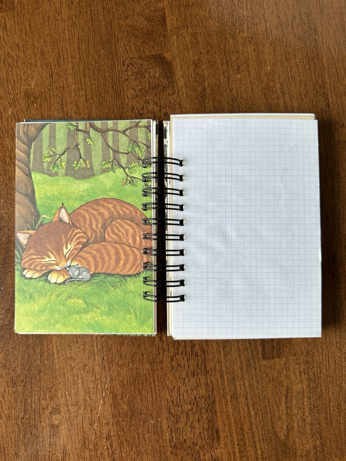 Nancy Drew Book Cover Handmade Junk Journal New, Blank, Spiral Bound