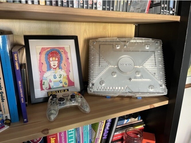 Floating Angled Display Stand for Original XBOX Gaming Console