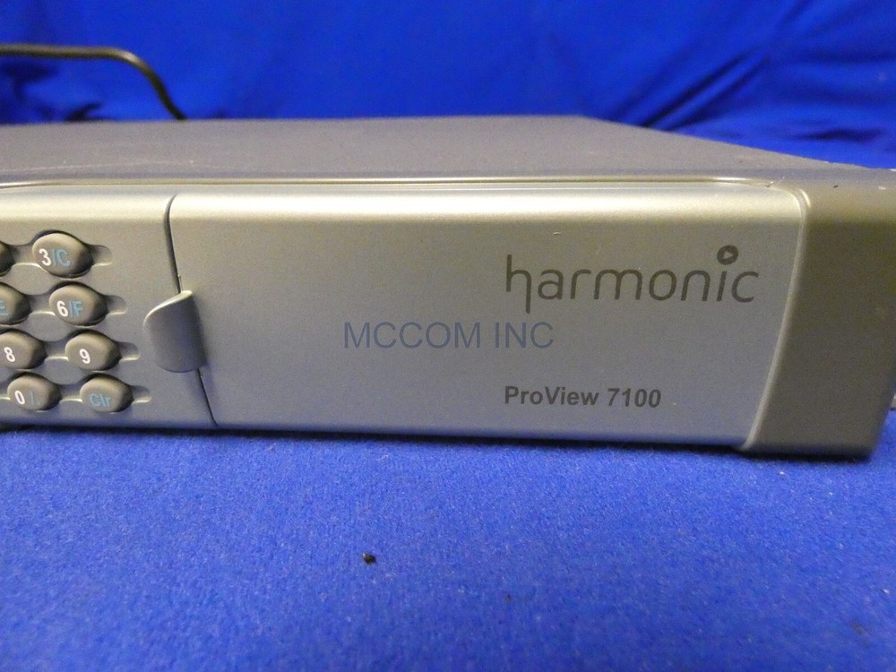 Harmonic ProView 7100 Series PVR-7121 Integrated Receiver/ Decoder w/HD Decoding