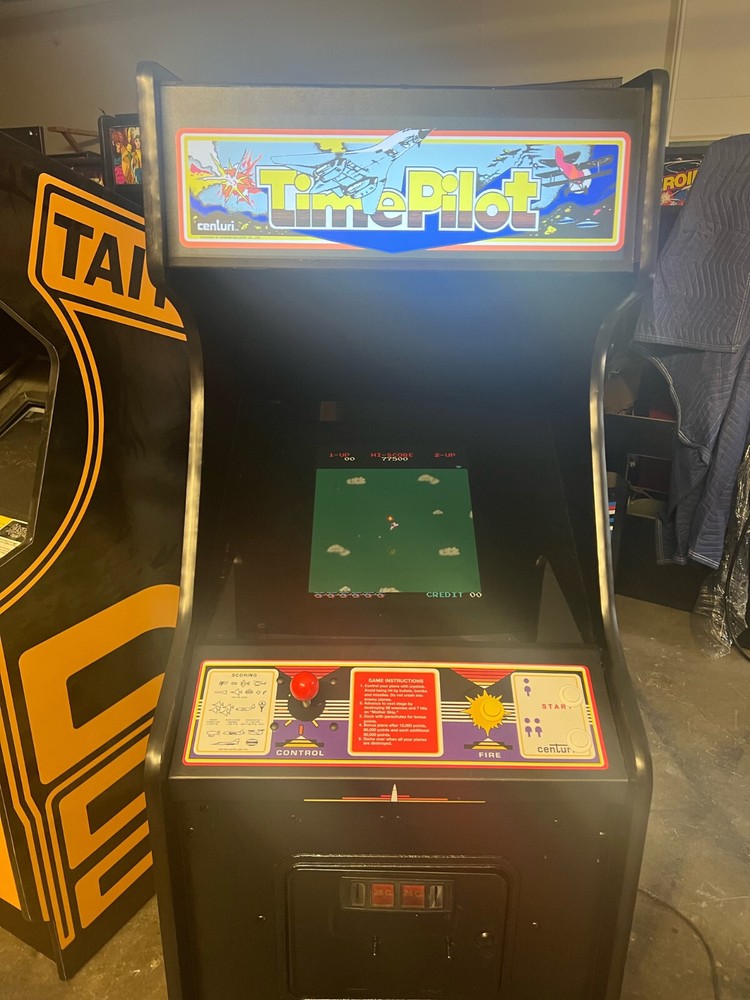 TIME PILOT ARCADE MACHINE by CENTURI 1982 (Excellent Condition)