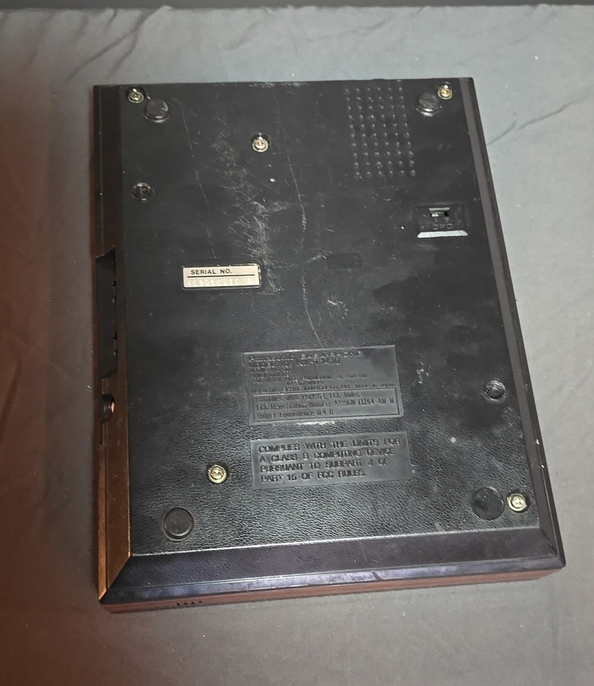 Vintage Panasonic Easa-Phone Answering System Microprocessor Control As-Is