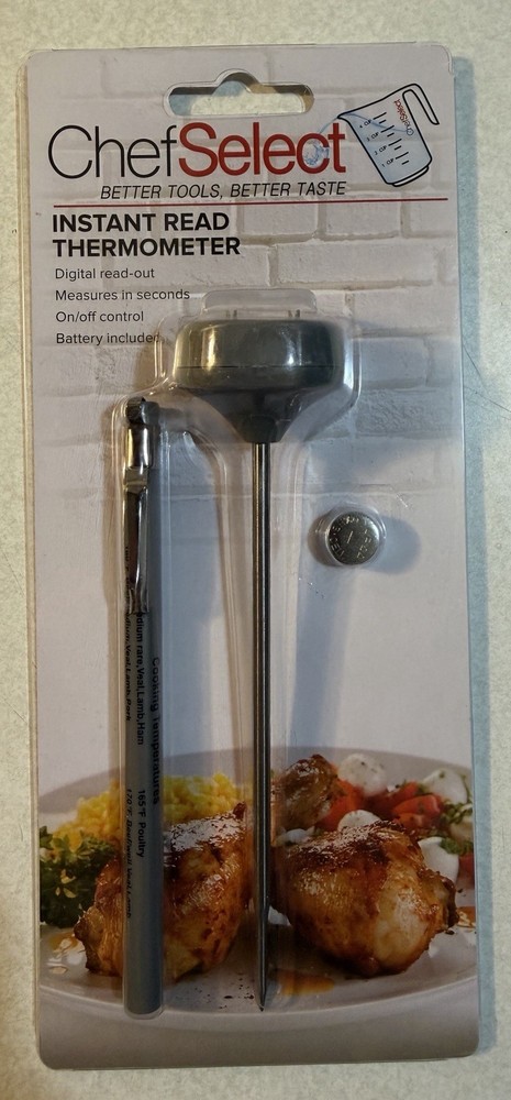 Chef Select Instant Read Thermometer NEW