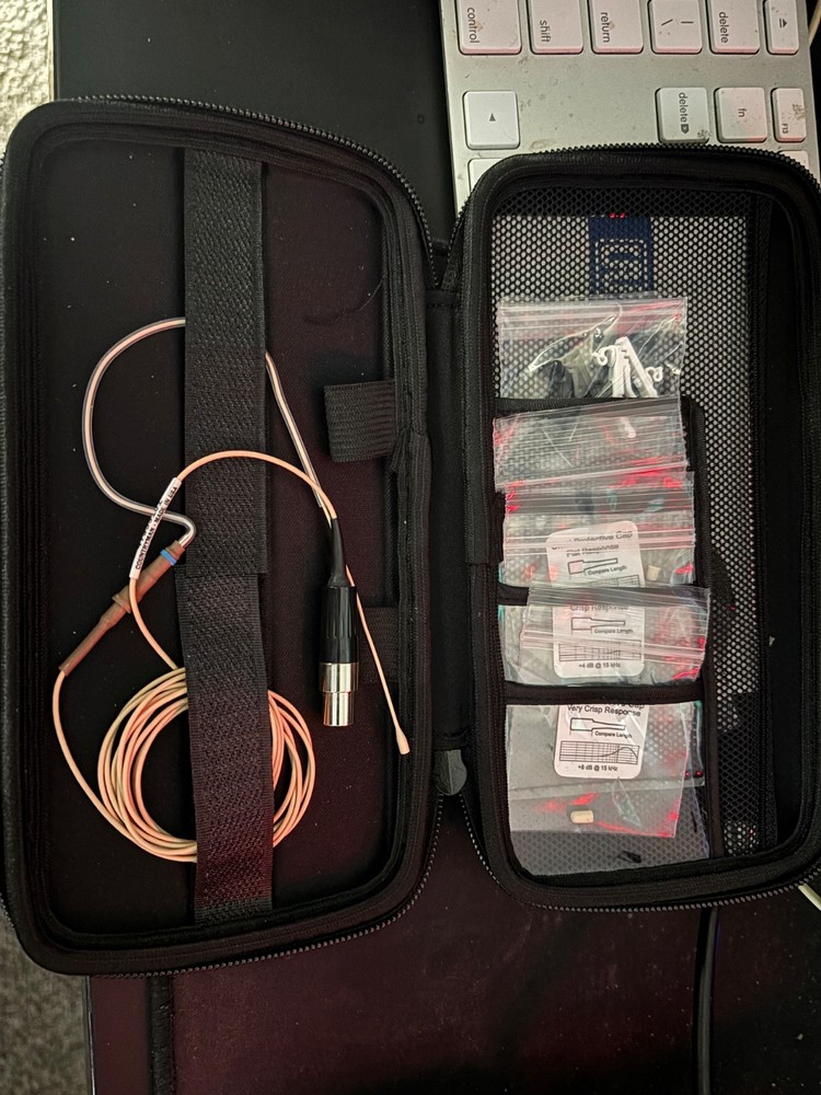 Countryman E6 Headset Mic - Used - TA4F Connector