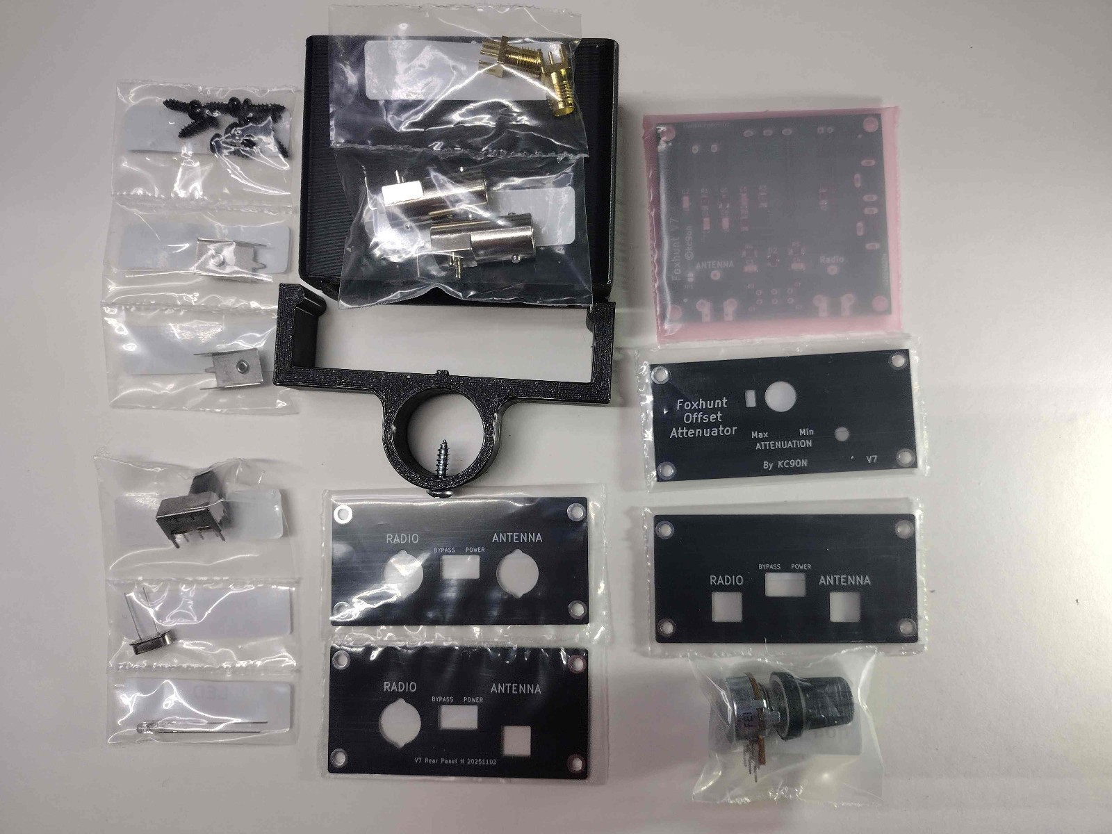 Fox Hunt Offset Attenuator V7 BLACK KIT